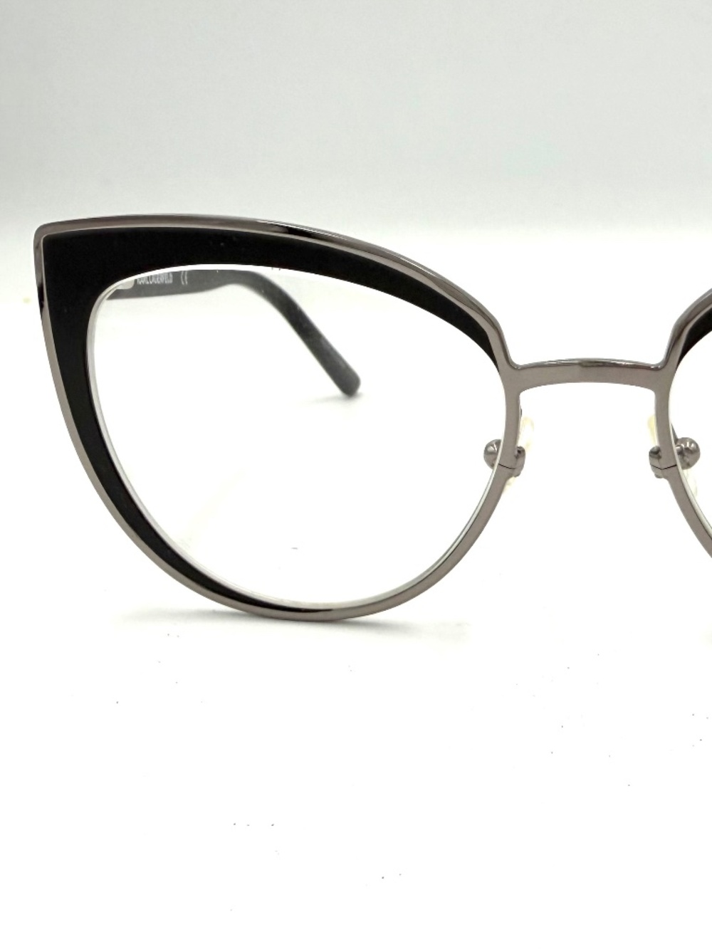 Karl Lagerfeld KL281 501 Black Gunmetal Cat Eye Eyeglasses 54-18-140